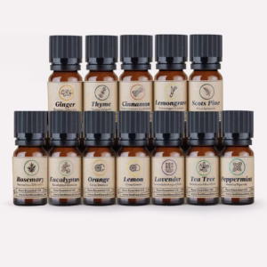 Group of 12 Essential Oils, best for Cleaning