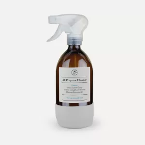 Trigger Spraybottle with Silicone Boot white and All-Purpose Recipe Label